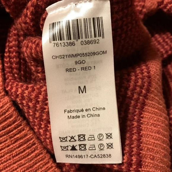 SEE BY CHLOE Puff Sleeve Sweater in Red - Picture 10 of 12